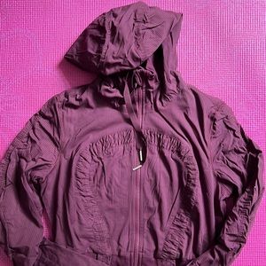 Lululemon Dance Studio Jacket Plum 8